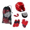 Sparring Gear Bundle (Gloves, Boots, Headgear, Mouthguard, Mesh Bag) Photo 1